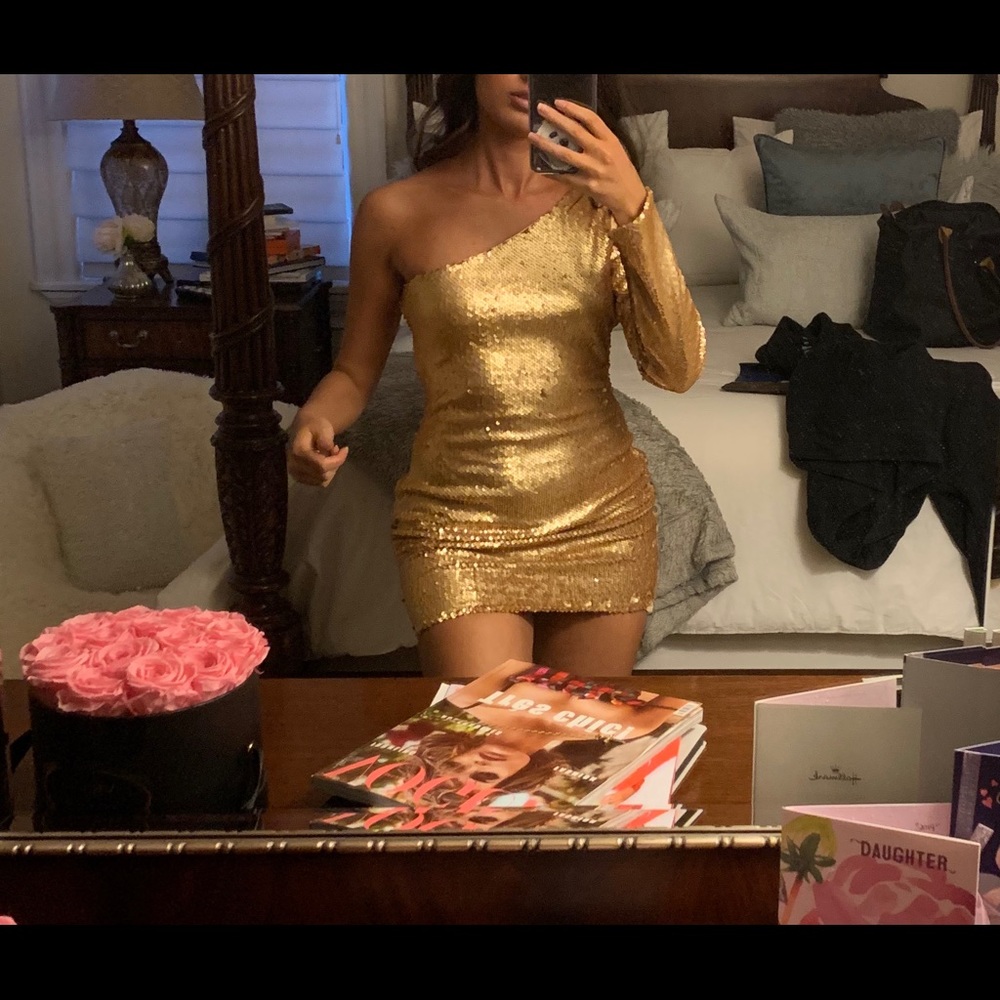 Alec one shoulder dress